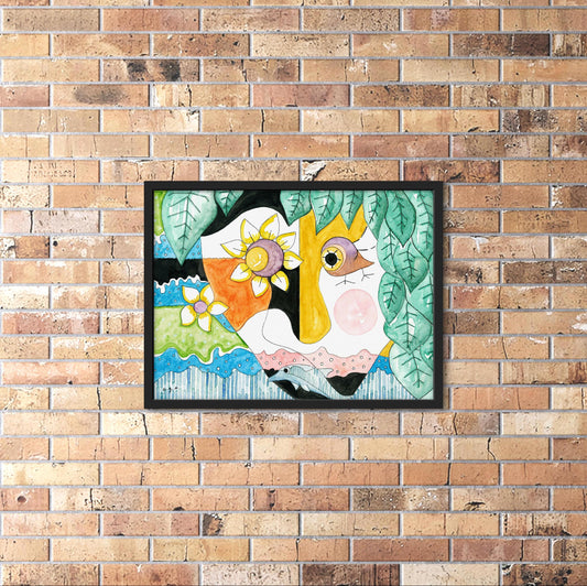 Mother Earth_Wall Art_ Watercolor Painting